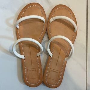 Dolce Vita White Sandals